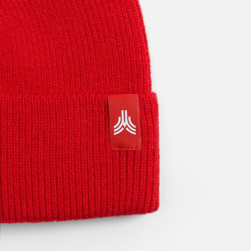 Лейбл тканевый Epsilon, XS, красный