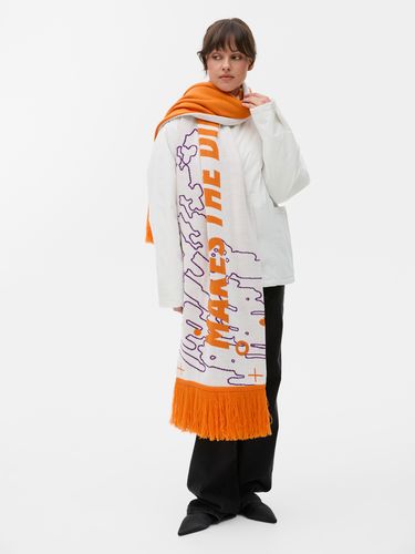 Шарф Tricksy Classic Net, XL на заказ, акрил