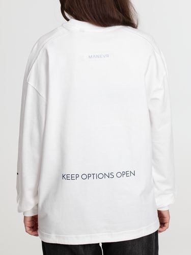 Свитшот унисекс Vozduh, молочно-белый