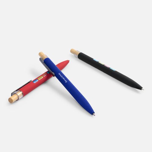 Ручка шариковая Bambink в подарочной упаковке, красная