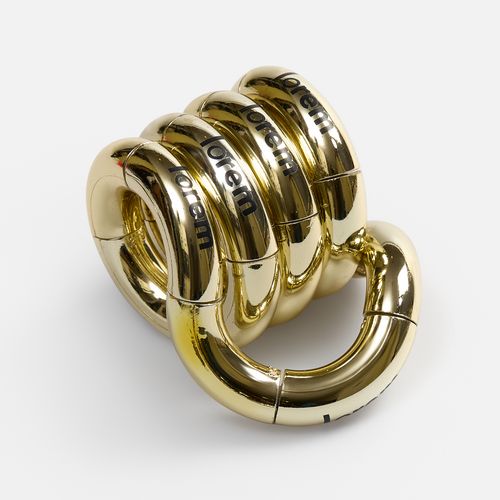 Антистресс Tangle, золотистый