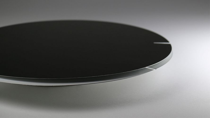 Часы настенные Melancholia Clock, черные