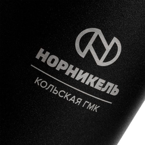 Термос с ситечком Hoffell, черный