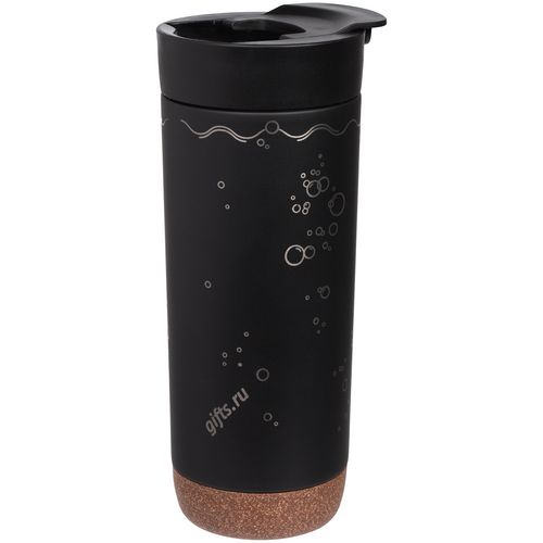 Термостакан Steady, черный