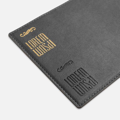 Обложка для паспорта Petrus, серая