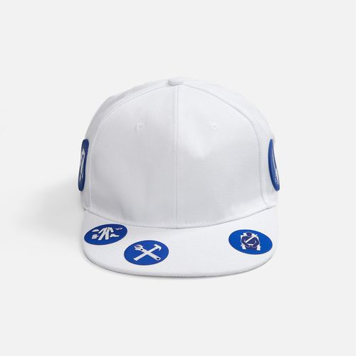 Наклейка тканевая Lunga Round, M, синяя