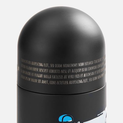 Термос Tubula Soft Touch, черный