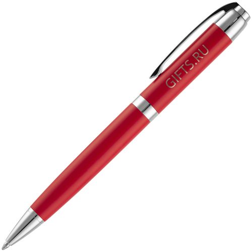 Ручка шариковая Razzo Chrome, красная