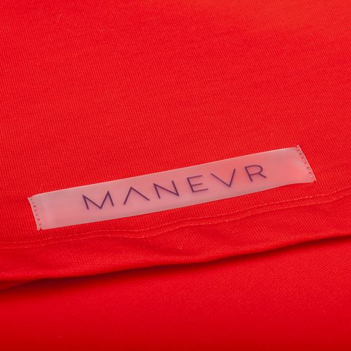 Футболка оверсайз унисекс Kosmos 2.0, красная