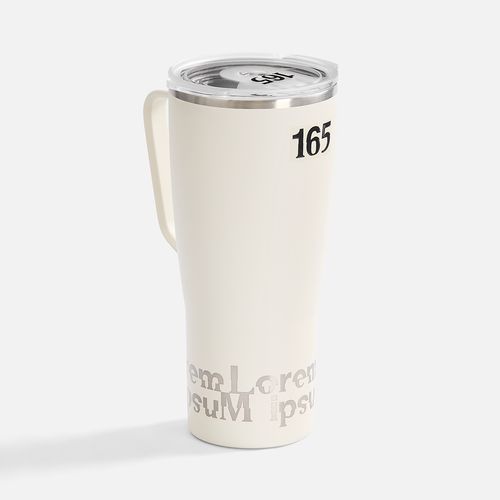 Термостакан Kasumigaoka, белый (молочный)