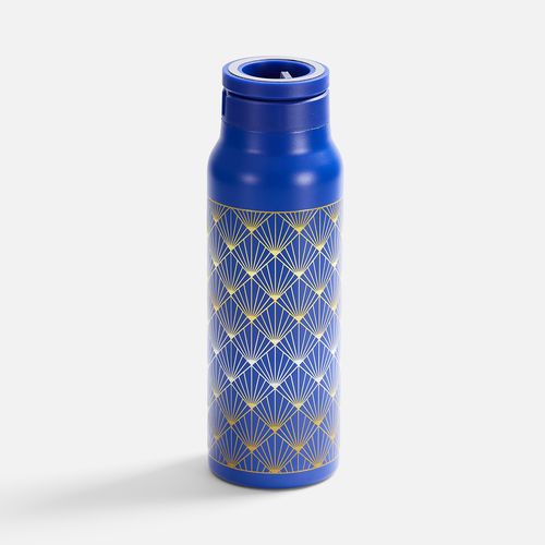 Термобутылка Magnus с магнитным держателем для телефона, синяя