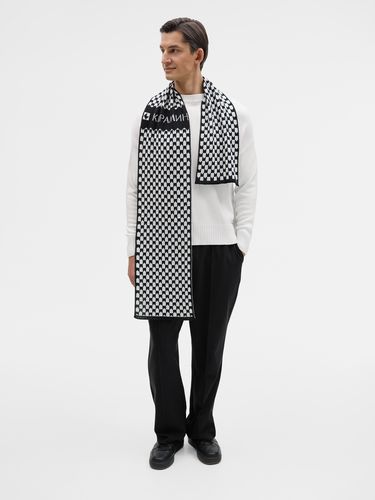 Шарф на заказ Tricksy Light, XL, полушерсть