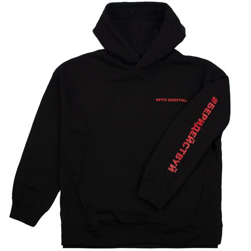 Худи оверсайз унисекс Tolla, черное