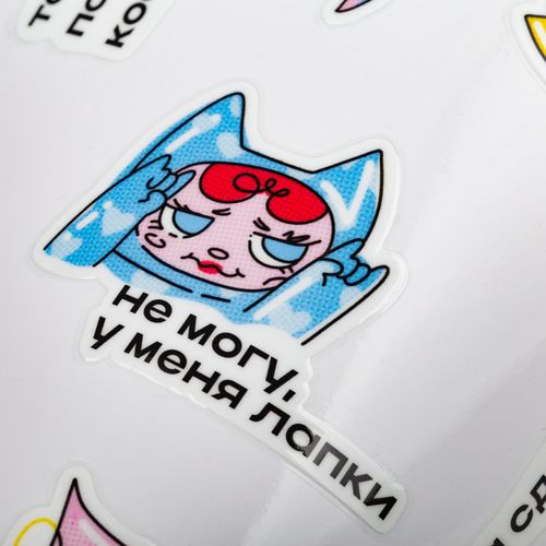 Набор наклеек UV-DTF Stiker Pack, S
