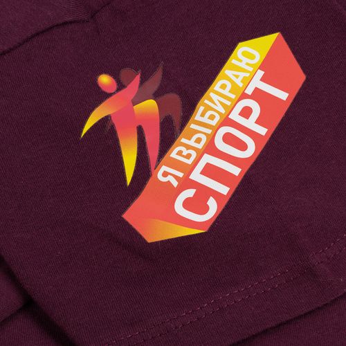 Футболка унисекс Regent 150, бордовая