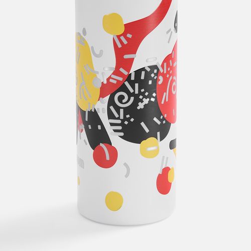 Бутылка для воды Billy Gym, матовая белая