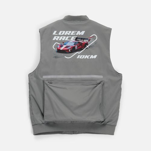 Жилет Hard Work, серый