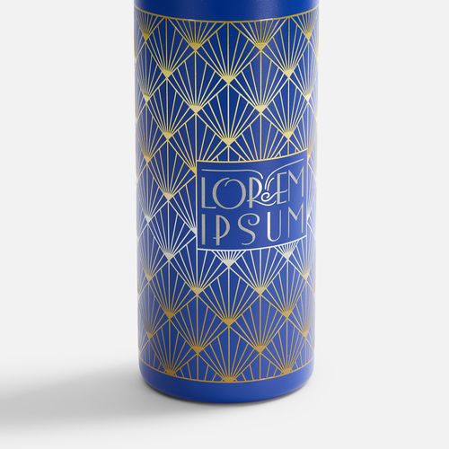 Термобутылка Magnus с магнитным держателем для телефона, синяя