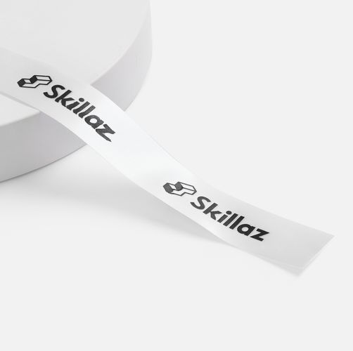 Лента сатиновая Satin 20 S, белая, 30 см