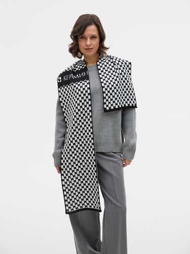 Шарф на заказ Tricksy Light, XL, полушерсть