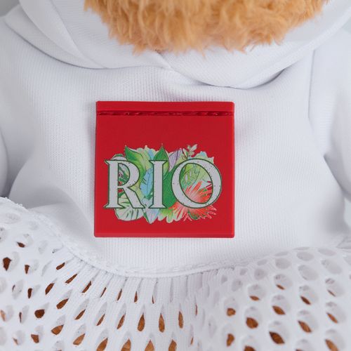 Мягкая игрушка «Мишка Cuddleton» в белом худи