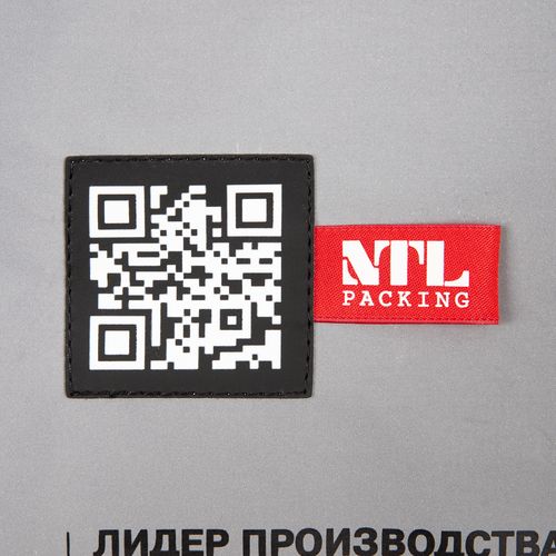 Шопер Manifest из светоотражающей ткани, серый