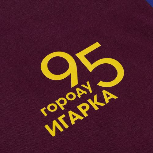 Футболка унисекс Regent 150, бордовая