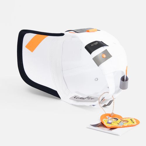 Бейсболка Honor, серая с черным кантом