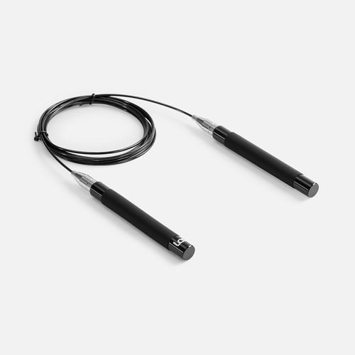 Скоростная скакалка Profi Comfi, черная