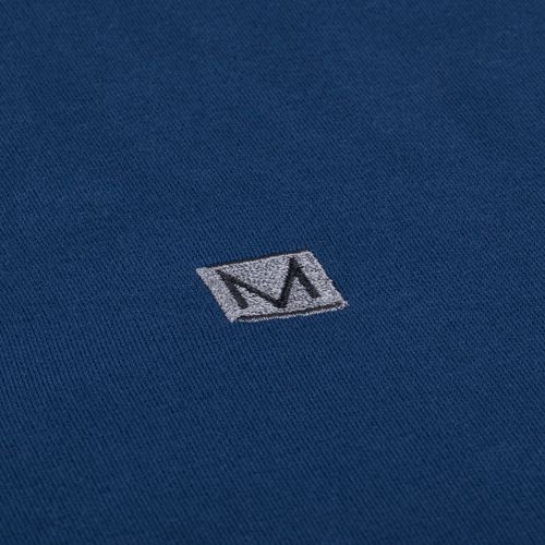 Футболка оверсайз унисекс с капюшоном Neofit, темно-синяя