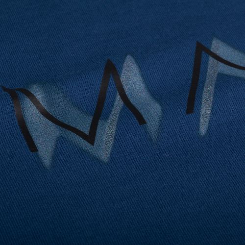 Футболка оверсайз унисекс Kosmos 2.0, темно-синяя