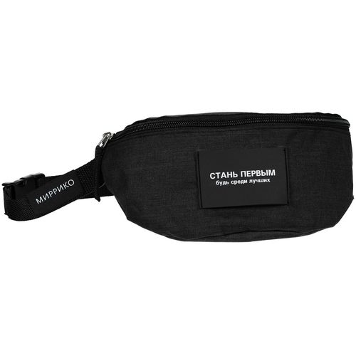 Лейбл из ПВХ Dzeta, ХL, черный