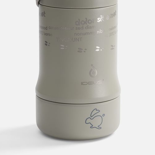 Термос для еды Tabenodo, серый