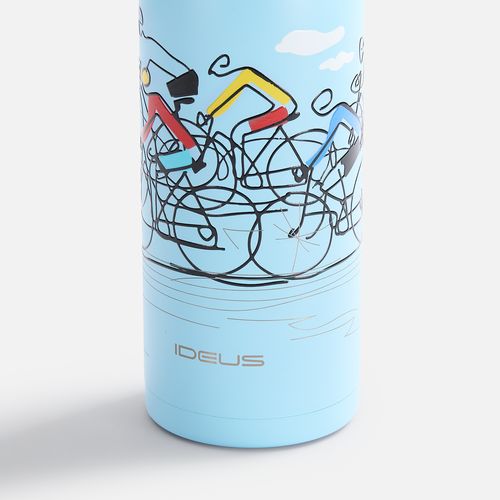 Термобутылка Tabenodo, голубая