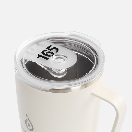 Термостакан Kasumigaoka, белый (молочный)