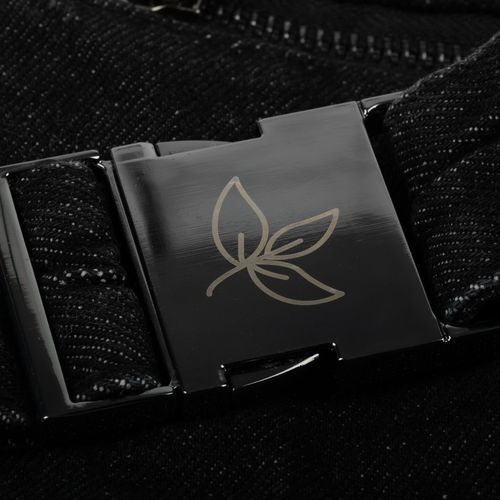 Поясная сумка W6, черная