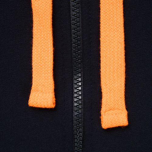 Плоский шнур Cord L, оранжевый неон, 120 см