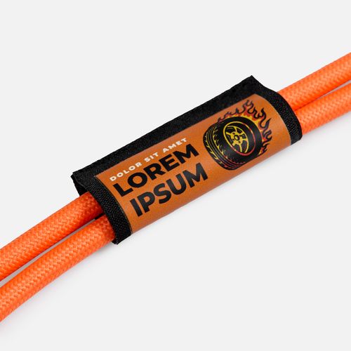 Кабель-ланьярд energyFlex Power Delivery 60 Вт, красный