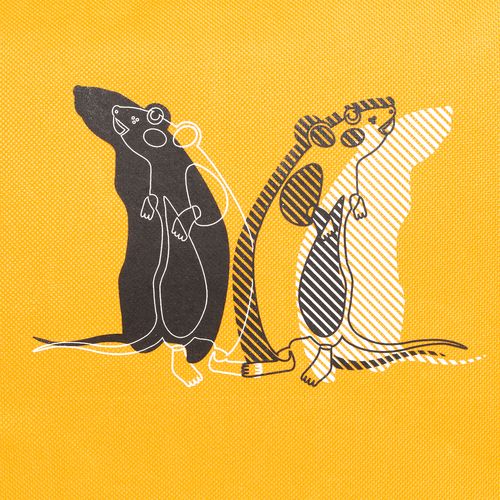 Конференц-сумка Unit Assistant, желтая