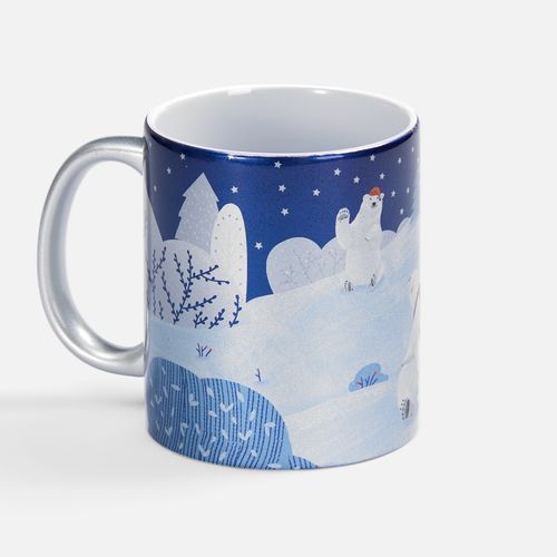 Кружка Ore для сублимационной печати, серебристая