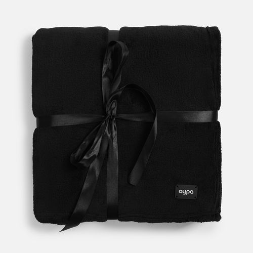 Плед Plush, черный