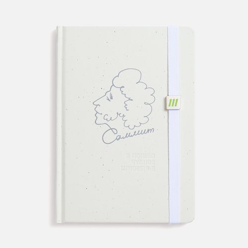 Квадратный шильдик на резинку Direct, матовый серебристый