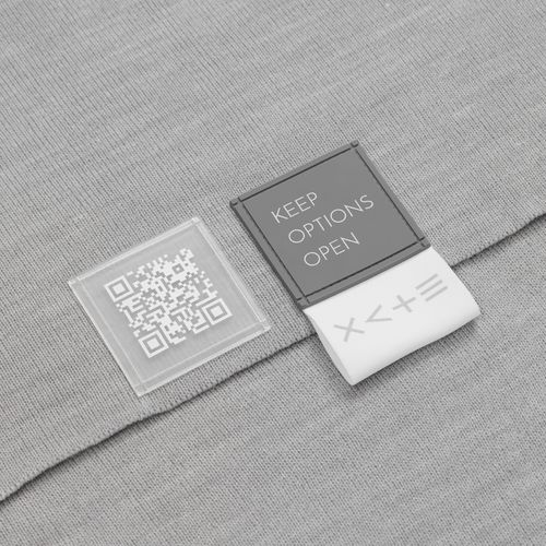 Шарф Bereg, молочный с серым