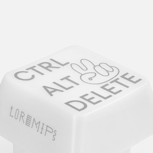 Светильник с подставкой для смартфона Knoppi, белый