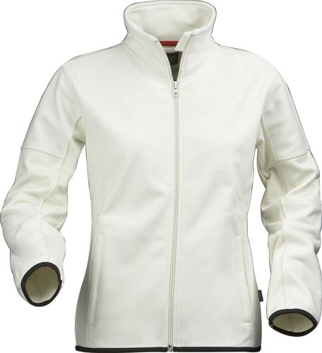 Куртка флисовая женская Sarasota, белая с оттенком слоновой кости (артикул6573.60) оптом — Проект 111