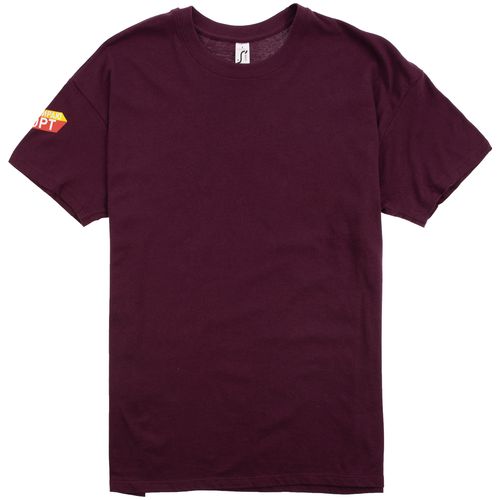 Футболка унисекс Regent 150, бордовая
