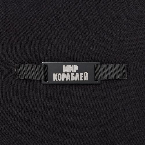 Шильдик металлический Kova, черный