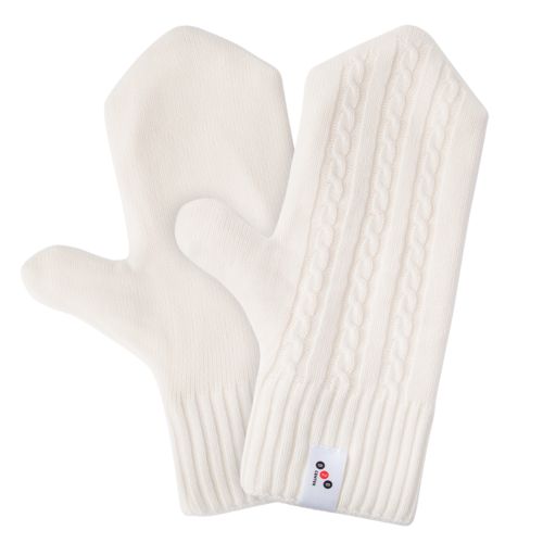 Варежки Comfort Up, молочно-белые