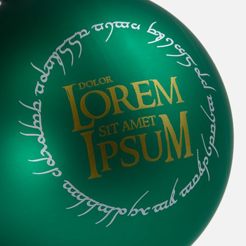 Елочный шар Finery Matt, 8 см, матовый зеленый