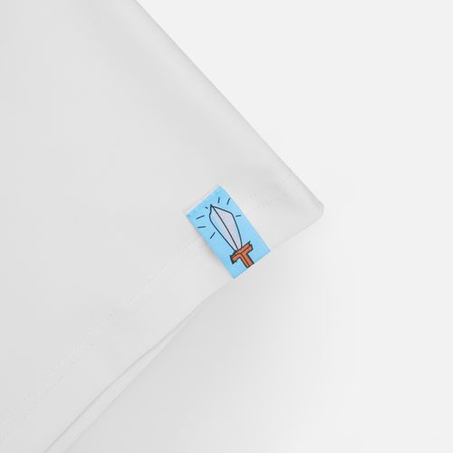 Футболка из бифлекса Morfiss, белая